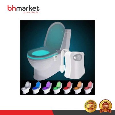 Svjetiljka za WC školjku u 8 boja
